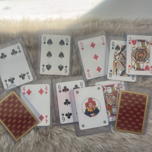 - 1 Gucci Playing Card with COA. In plastic sleeve - Picture 3 of 7